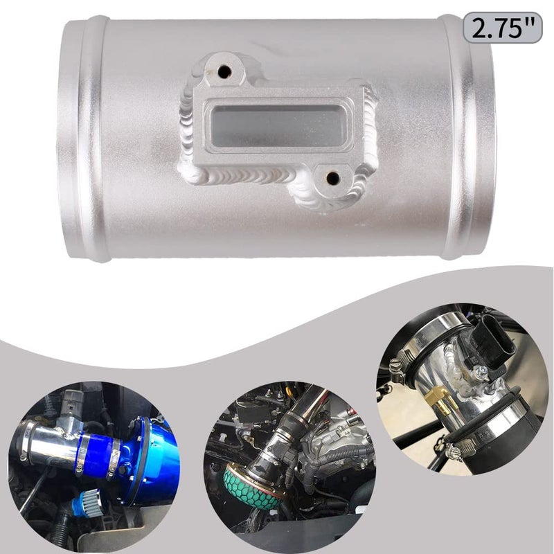 BARTOO Air Flow Meter Base MAF Sensor Mount Fit for Nissan Honda Civic Ford MAF Air Intake Meter Adapter (2.75", 1) - Image 4